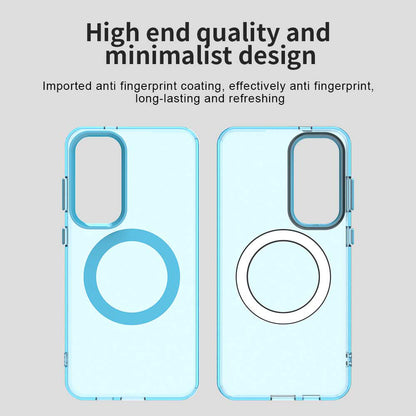 Funda MagSafe para Samsung Galaxy S25 S931 / S24 S921, Techsuit, CandyCase, Azul