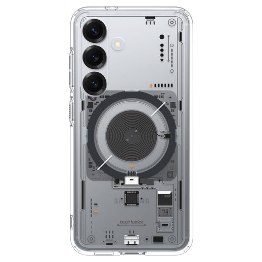 Funda MagSafe para Samsung Galaxy S25 S931, Spigen, Ultra Hybrid Neo One, Transparente
