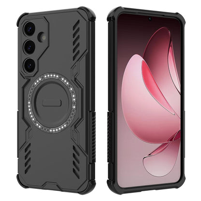 Funda MagSafe para Samsung Galaxy S25 S931, Techsuit, ArmorMag, Negra