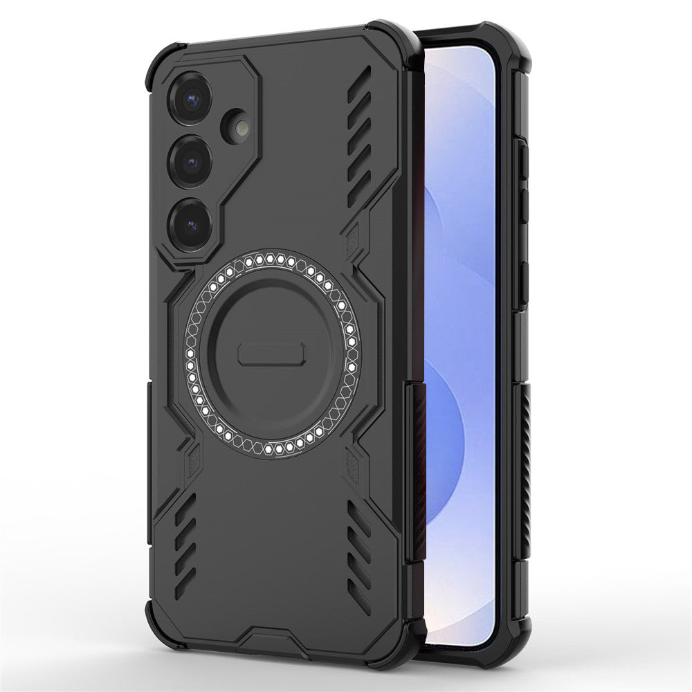Funda MagSafe para Samsung Galaxy S25 S931, Techsuit, ArmorMag, Negra