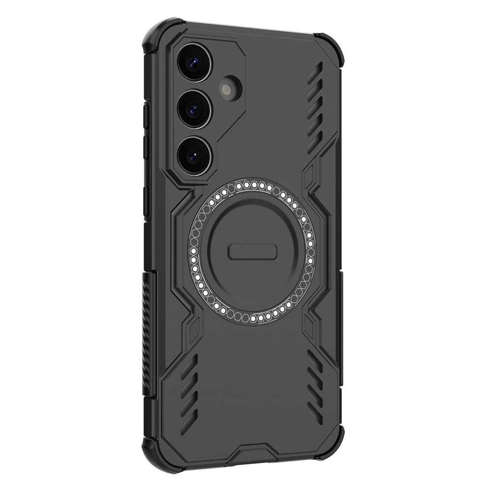 Funda MagSafe para Samsung Galaxy S25 S931, Techsuit, ArmorMag, Negra