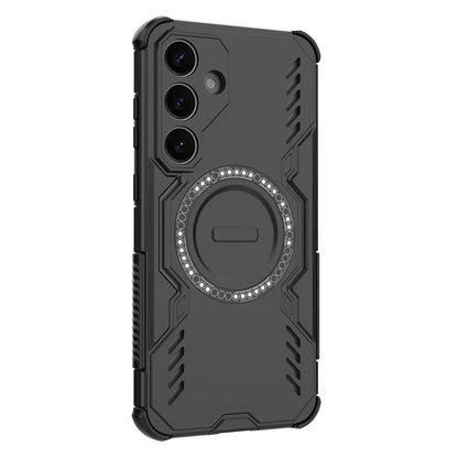 Funda MagSafe para Samsung Galaxy S25 S931, Techsuit, ArmorMag, Negra