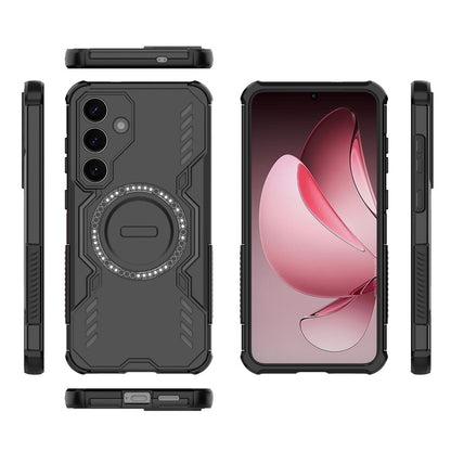 Funda MagSafe para Samsung Galaxy S25 S931, Techsuit, ArmorMag, Negra