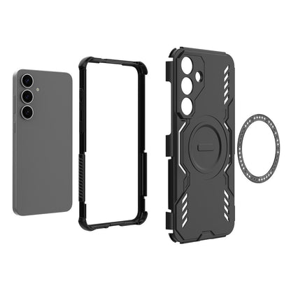 Funda MagSafe para Samsung Galaxy S25 S931, Techsuit, ArmorMag, Negra