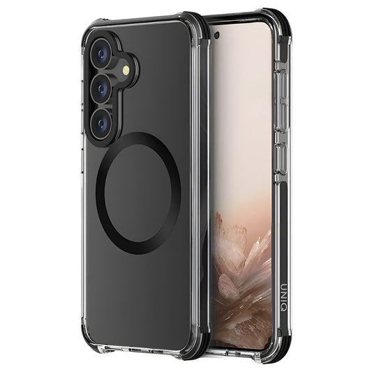 Funda MagSafe para Samsung Galaxy S25 S931, UNIQ, Combat MagClick, Negra
