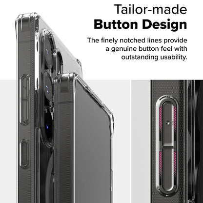 Funda MagSafe para Samsung Galaxy S25 Ultra S938, Ringke, Fusion, Transparente Mate