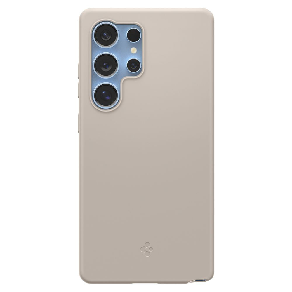 Funda MagSafe para Samsung Galaxy S25 Ultra S938, Spigen, Silicone Fit, Beige