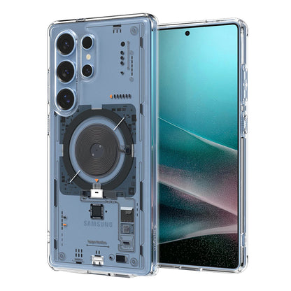 Funda MagSafe para Samsung Galaxy S25 Ultra S938, Spigen, Ultra Hybrid Neo One, Transparente