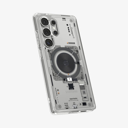 Funda MagSafe para Samsung Galaxy S25 Ultra S938, Spigen, Ultra Hybrid Neo One, Transparente