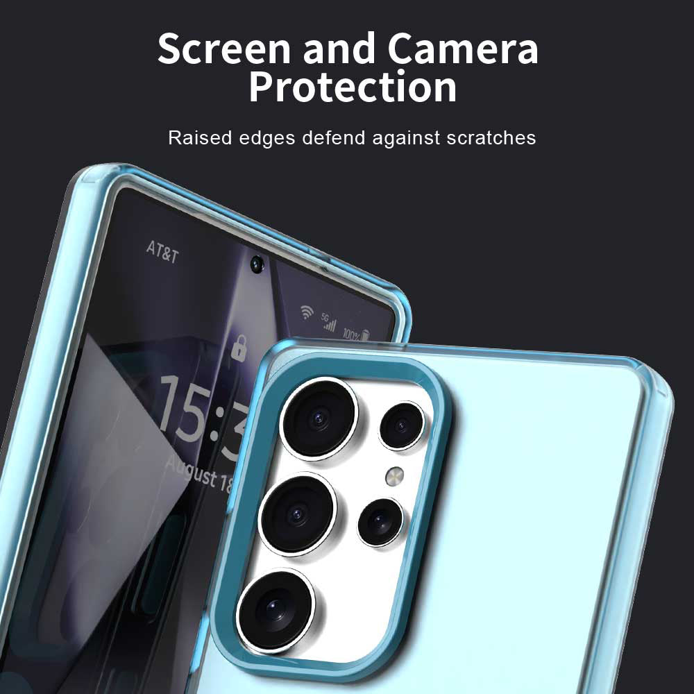Funda MagSafe para Samsung Galaxy S25 Ultra S938, Techsuit, CandyCase, Azul