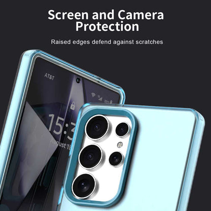 Funda MagSafe para Samsung Galaxy S25 Ultra S938, Techsuit, CandyCase, Azul