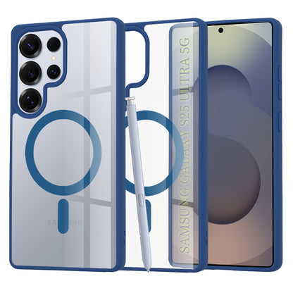 Funda MagSafe para Samsung Galaxy S25 Ultra S938, Techsuit, Pro, Azul