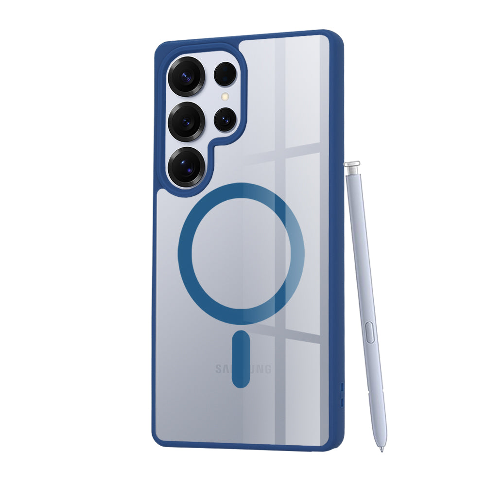 Funda MagSafe para Samsung Galaxy S25 Ultra S938, Techsuit, Pro, Azul