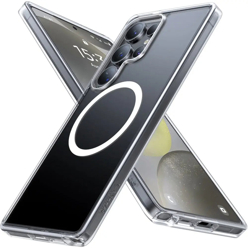 Funda MagSafe para Samsung Galaxy S25 Ultra S938, Torras, Guardian, Transparente