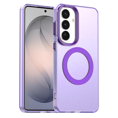 Funda MagSafe para Samsung Galaxy S26 FE S741, Techsuit, CandyCase, Morada