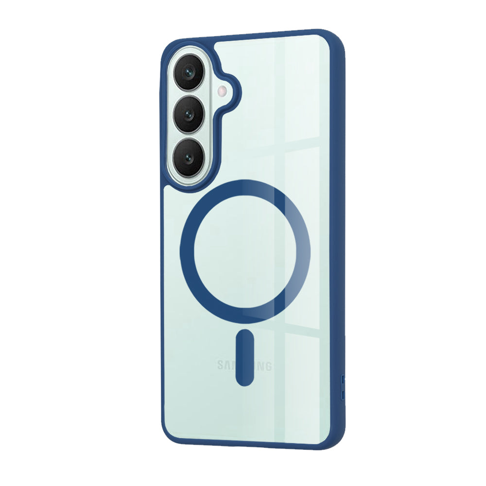 Funda MagSafe para Samsung Galaxy S26 FE S741, Techsuit, Pro, azul
