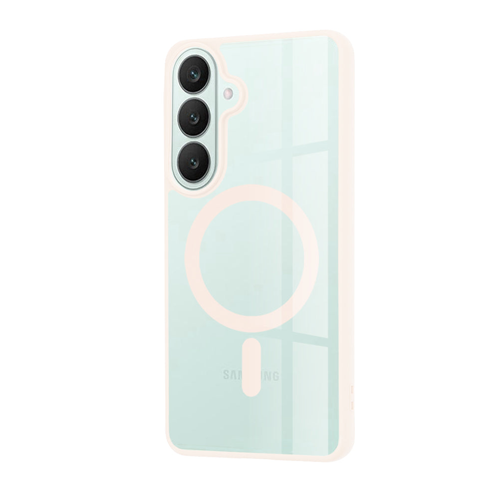 Funda MagSafe para Samsung Galaxy S26 FE S741, Techsuit, Pro, rosa