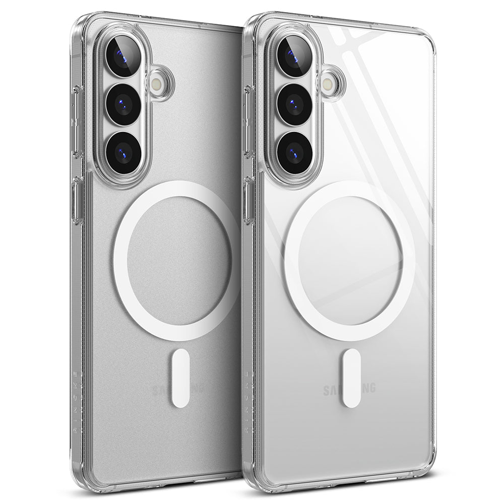 Funda MagSafe para Samsung Galaxy S26 Plus, Ringke, Fusion, Transparente