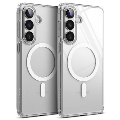 Funda MagSafe para Samsung Galaxy S26 Plus, Ringke, Fusion, Transparente