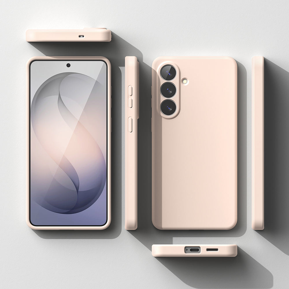 Funda MagSafe para Samsung Galaxy S26 Plus, Ringke, Silicona, Rosa