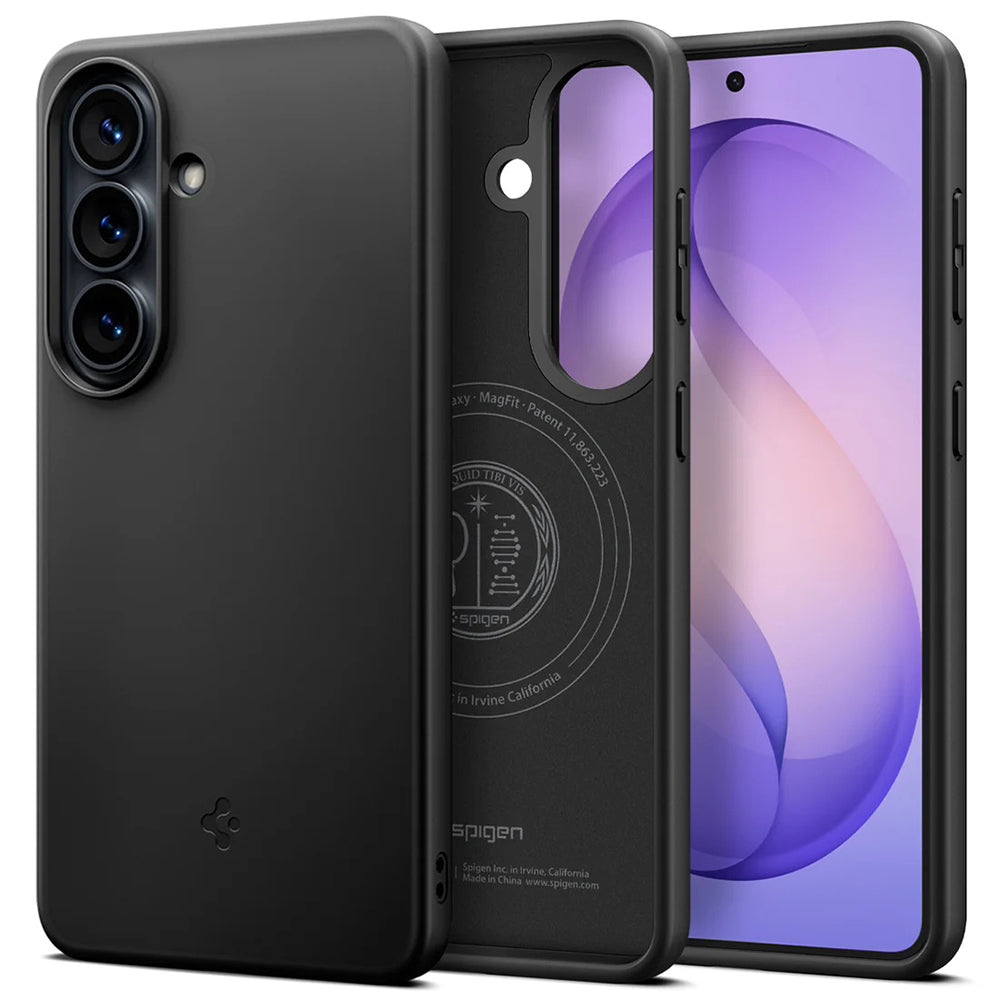 MagSafe Case for Samsung Galaxy S26 Plus S947, Spigen, Thin Fit, Black ACS11395