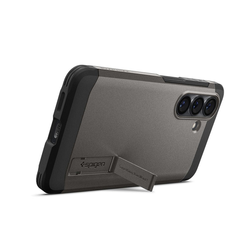 Funda MagSafe para Samsung Galaxy S26 Plus S947, Spigen, Tough Armor, Gris ACS10714