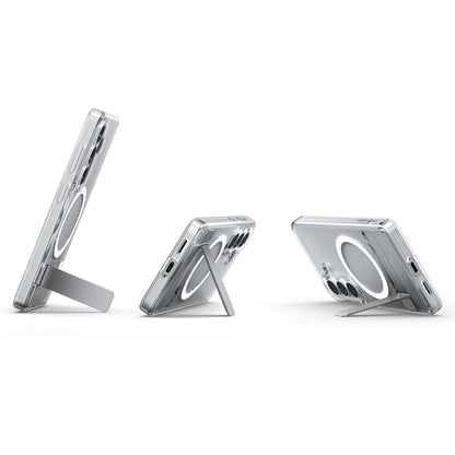 Funda MagSafe para Samsung Galaxy S26 Plus S947, Spigen, Ultra Hybrid S, Transparente Blanca ACS11050