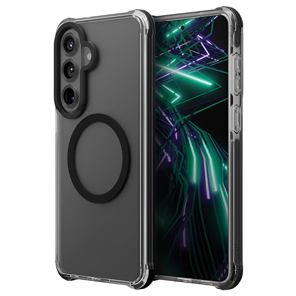 Funda MagSafe para Samsung Galaxy S26 Plus S947, UNIQ, Combat MagClick, Negra