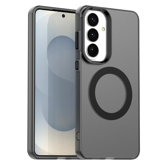 Funda MagSafe para Samsung Galaxy S26 Plus, Techsuit, CandyCase, Negra