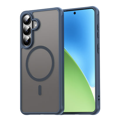 Funda MagSafe para Samsung Galaxy S26 Plus, Techsuit, HaloFrost II, Azul Marino