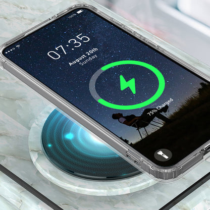 Funda MagSafe para Samsung Galaxy S26 Plus, Techsuit, Pro, Transparente