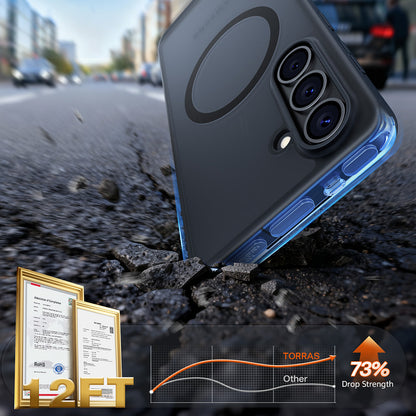 Funda MagSafe para Samsung Galaxy S26 Plus, Torras, Guardian, Negra