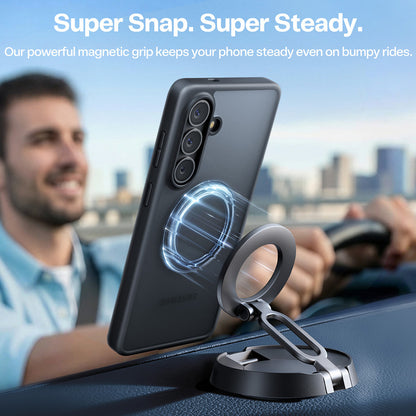 Funda MagSafe para Samsung Galaxy S26 Plus, Torras, Guardian, Negra