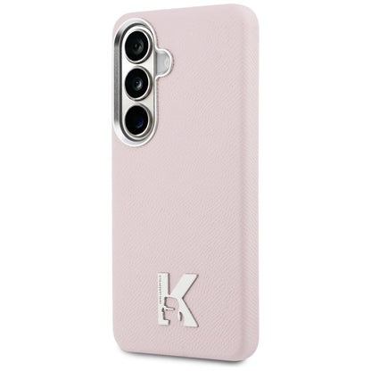 Funda MagSafe para Samsung Galaxy S26 S942, Karl Lagerfeld, Karl Head Logo, Rosa