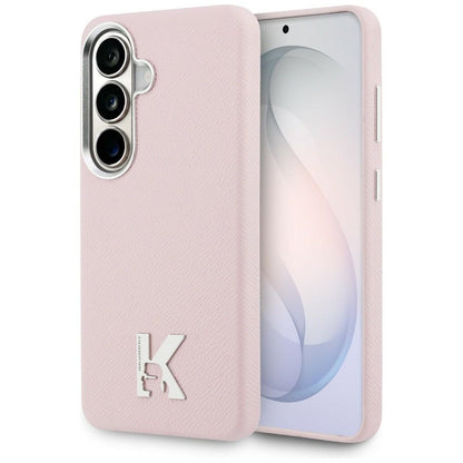 Funda MagSafe para Samsung Galaxy S26 S942, Karl Lagerfeld, Karl Head Logo, Rosa