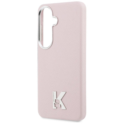 Funda MagSafe para Samsung Galaxy S26 S942, Karl Lagerfeld, Karl Head Logo, Rosa