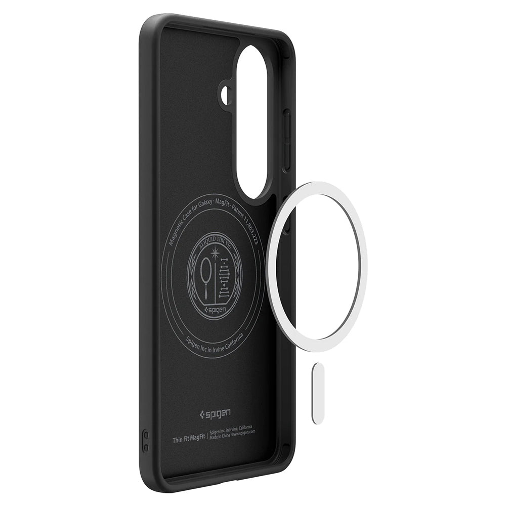Funda MagSafe para Samsung Galaxy S26 S942, Spigen, Thin Fit, Negra ACS11396