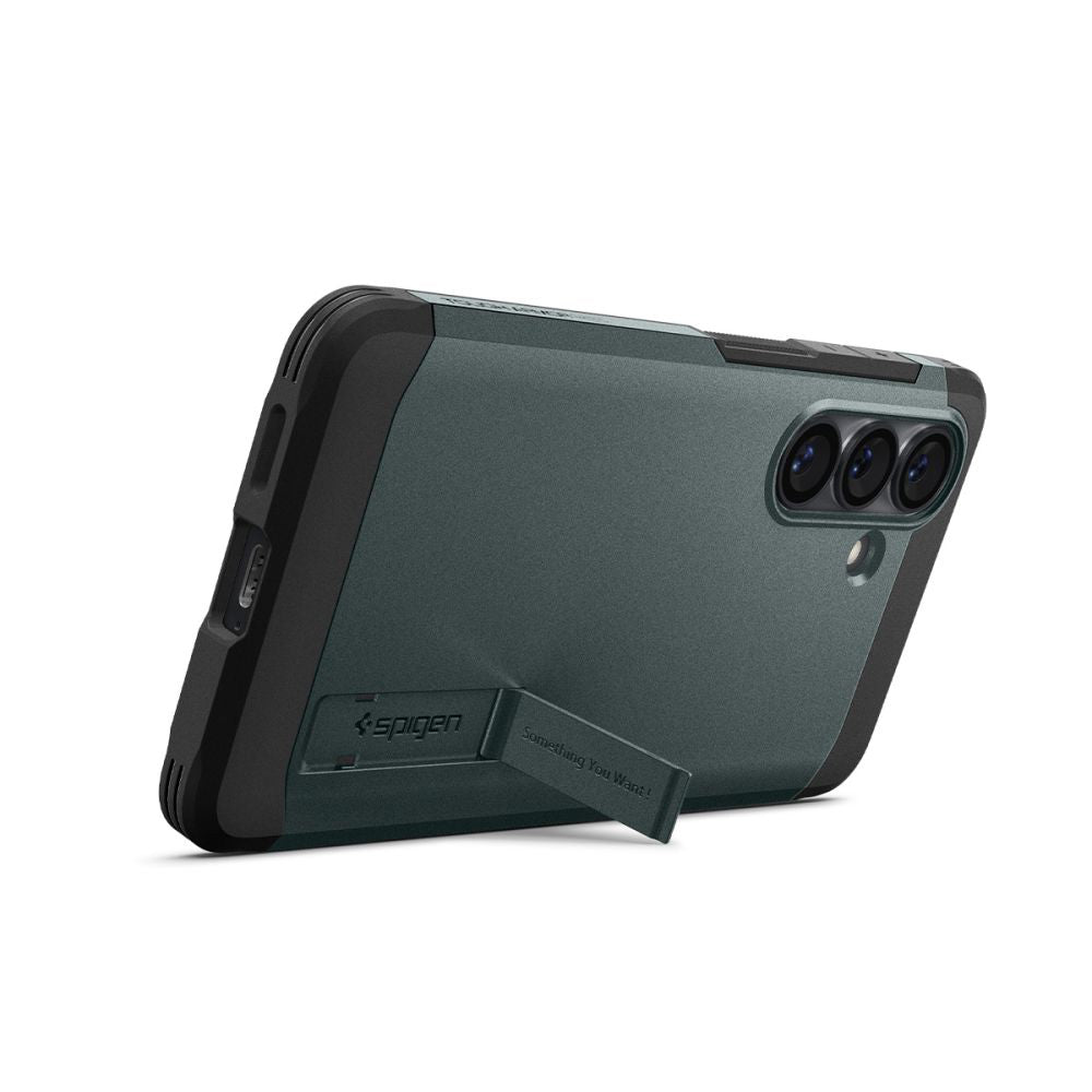 Funda MagSafe para Samsung Galaxy S26 S942, Spigen, Tough Armor, Verde ACS10740