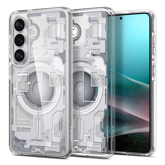 Funda MagSafe para Samsung Galaxy S26 S942, Spigen, Ultra Hybrid Zero One, Blanca ACS10737