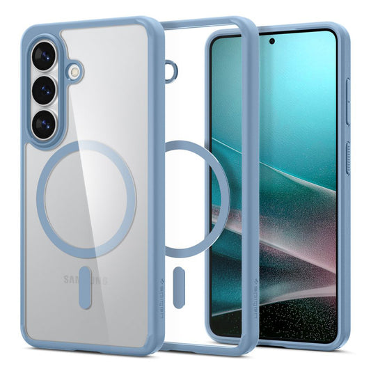 Funda MagSafe para Samsung Galaxy S26 S942, Spigen, Ultra Hybrid, Azul ACS11219