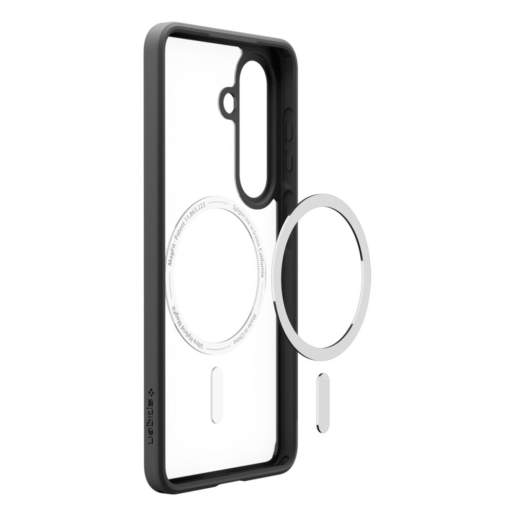 Funda MagSafe para Samsung Galaxy S26 S942, Spigen, Ultra Hybrid, Negra Mate ACS10735