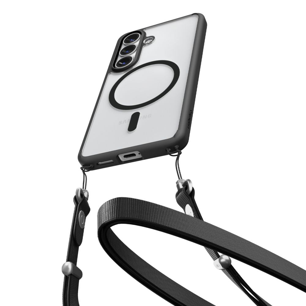 Funda MagSafe para Samsung Galaxy S26 S942, Spigen, Ultra Hybrid, Negra Mate ACS10735