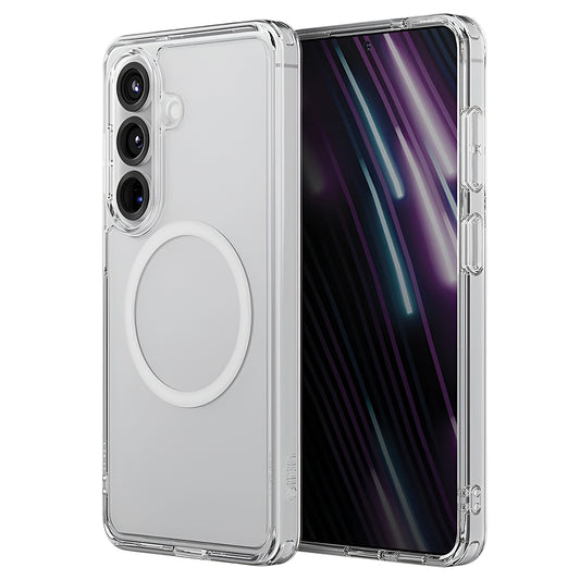 Funda MagSafe para Samsung Galaxy S26 S942, UNIQ, LifePro Xtreme MagClick, Transparente