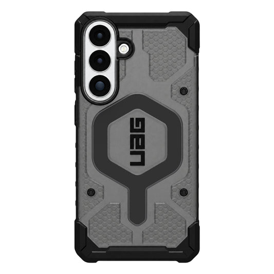 Funda MagSafe para Samsung Galaxy S26 S942, Urban Armor Gear, Pathfinder Clear, Gris