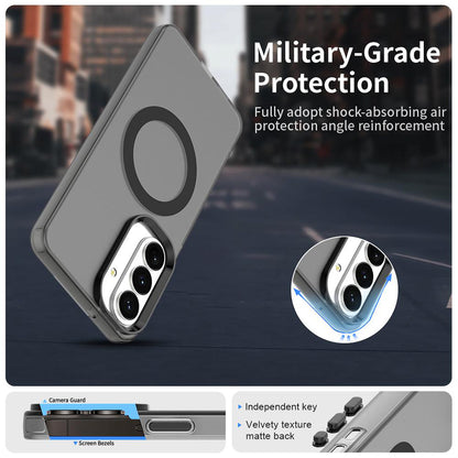 Funda MagSafe para Samsung Galaxy S26, Techsuit, CandyCase, Negra