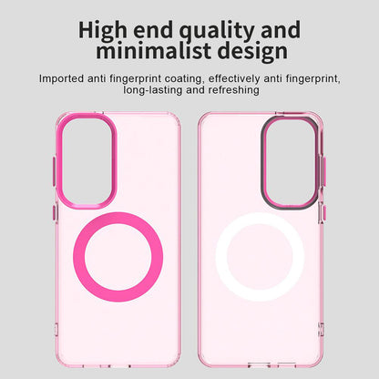 Funda MagSafe para Samsung Galaxy S26, Techsuit, CandyCase, Rosa