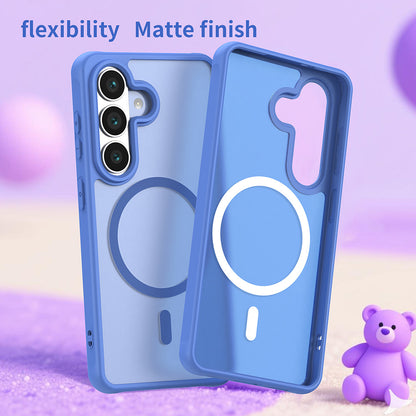 Funda MagSafe para Samsung Galaxy S26, Techsuit, HaloFrost II, Azul