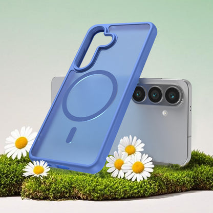 Funda MagSafe para Samsung Galaxy S26, Techsuit, HaloFrost II, Azul