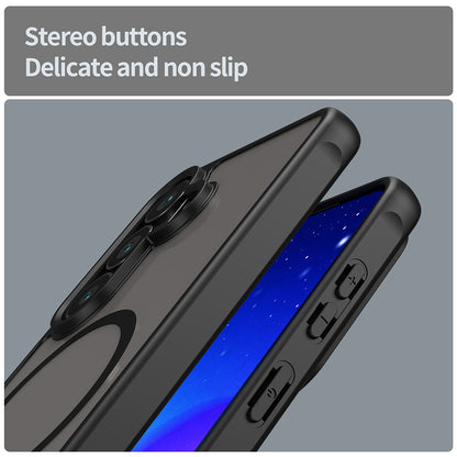 Funda MagSafe para Samsung Galaxy S26, Techsuit, HaloFrost II, Negra