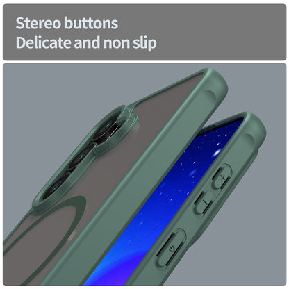 Funda MagSafe para Samsung Galaxy S26, Techsuit, HaloFrost II, Verde